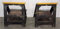 2 Plastuc Saw Horses