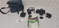 Canon T50 Camera w. Extra Lens