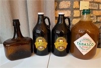 XL Growler of Tabasco and Other Collectible