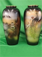 Pair of Japanese vases by Expressive Design