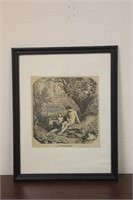 A Framed Print or Engraving