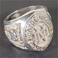 Notre Dame Monogram Ring  (Sz.10)
