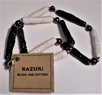 Kazuri Pottery & Beads Necklace  21" NWT