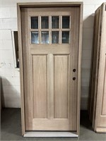 36 x 80 solid mahogany exterior door