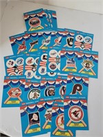 1989 Fleer Baseball Stickers Lot of 36