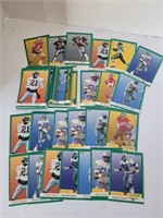 1991 Fleer NFL Lot of 65 Cards