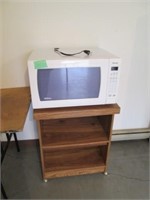 Microwave & stand