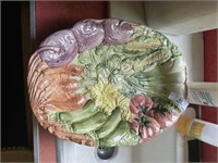 Large Italian Ceramic Serving Bowl