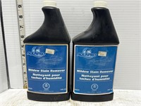 2 bottles of Aquapro mildew stain remover