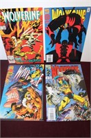 Wolverine Comics # 9 & 73 / X-Men Deluxe