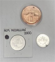 Royal Canadian Mint Tokens & Medal