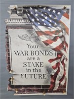 Authentic 1943 Authentic War Bonds Poster