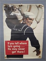 Authenric 1943 Us Gov't Poster