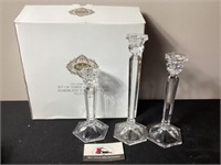 Shannon Crystal Candle Sticks