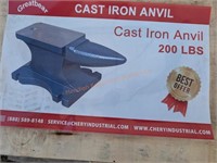 Greatbear Single-Horn 200 lbs Cast Iron Anvil