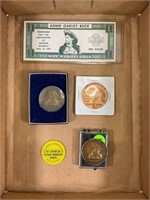 ANNIE OAKLEY MEMORABILIA - COSMETIC PERMIT, OAKLEY