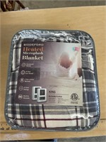 Heated king blanket