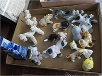 Variety of Porcelain Figurines