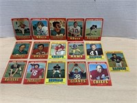 Topps Wonder-bread Football cards, 1974 (lot of