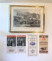 Vintage Stamps, Paper Advertisements & Print