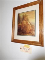FRAMED PICTURE OF JESUS
