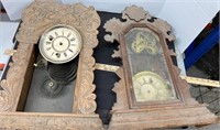 Box of Clocks for parts or restoration. NO
