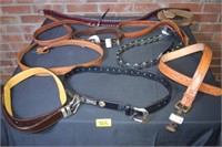 Belts sizes 36 or 38, some new with tag