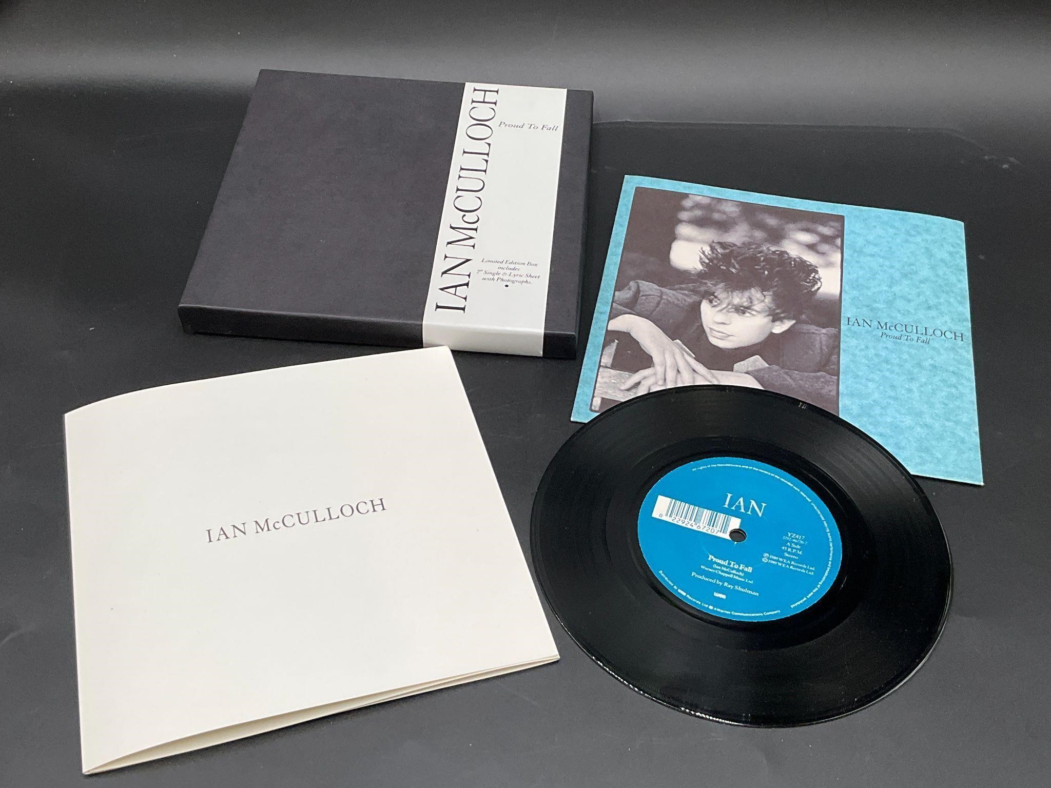 1989 Ian McCulloch Limited Edition 7" Box Set