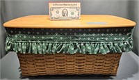 LONGABERGER LARGE LAUNDRY BASKET