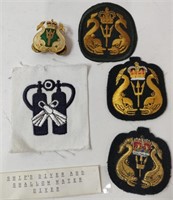 Vintage Canadian Military / Navy Patches &