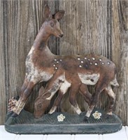 Cast Iron Deer Door Stop