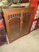 ANTIQUE SOLID WOOD BOOKCASE