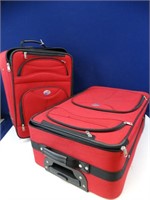Set of Two American Tourister Rolling Suitcases