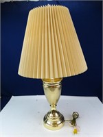 Shiny Brass Touch Lamp
