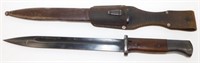 WWII Bayonet w/ Wood Handle