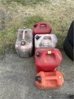 5 GAS CANS