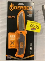 SEALED GERBER BEAR GRYLLS KNIFE