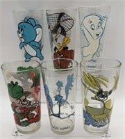 6 Collector Character glasses-PEPSI
