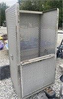 (AO) Mesh Steel Storage Unit: 62"×23"×29"