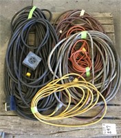 Pallet of Power Cords and Extension Cords