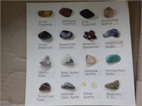 Mineral gem stones