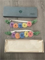 Vintage Fabric Flower Headbands
