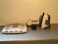 SCALE, CLOTHES SHAVER, IRON