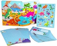 Adorable Dinosaur Stationery Set