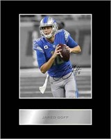 Detroit Lions Jared Goff 8x10 Matted