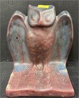 Owl Art Pottery Bookend attb Van Briggle