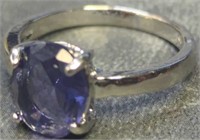925 stamped gemstone ring size 7.75