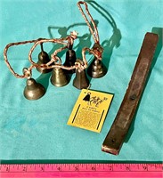 Saran Brass Bells & Incense Holder