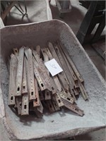 Lot of form stakes, steel