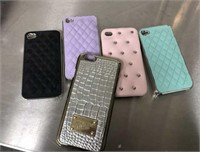 LOT OF  APPLE IPHONE 5/6 CELL PHONE CASES